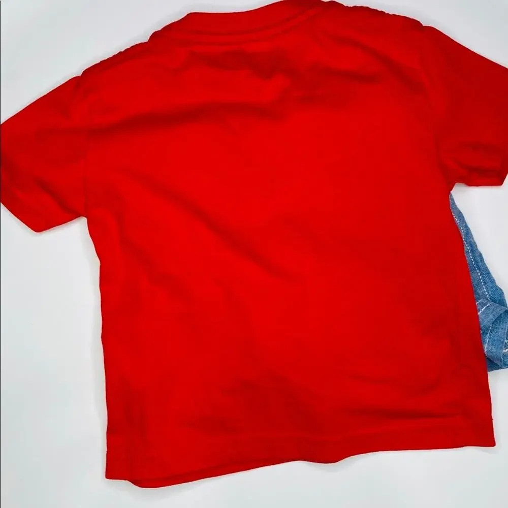 Thomas the Engine T-shirt and Jeans Shorts